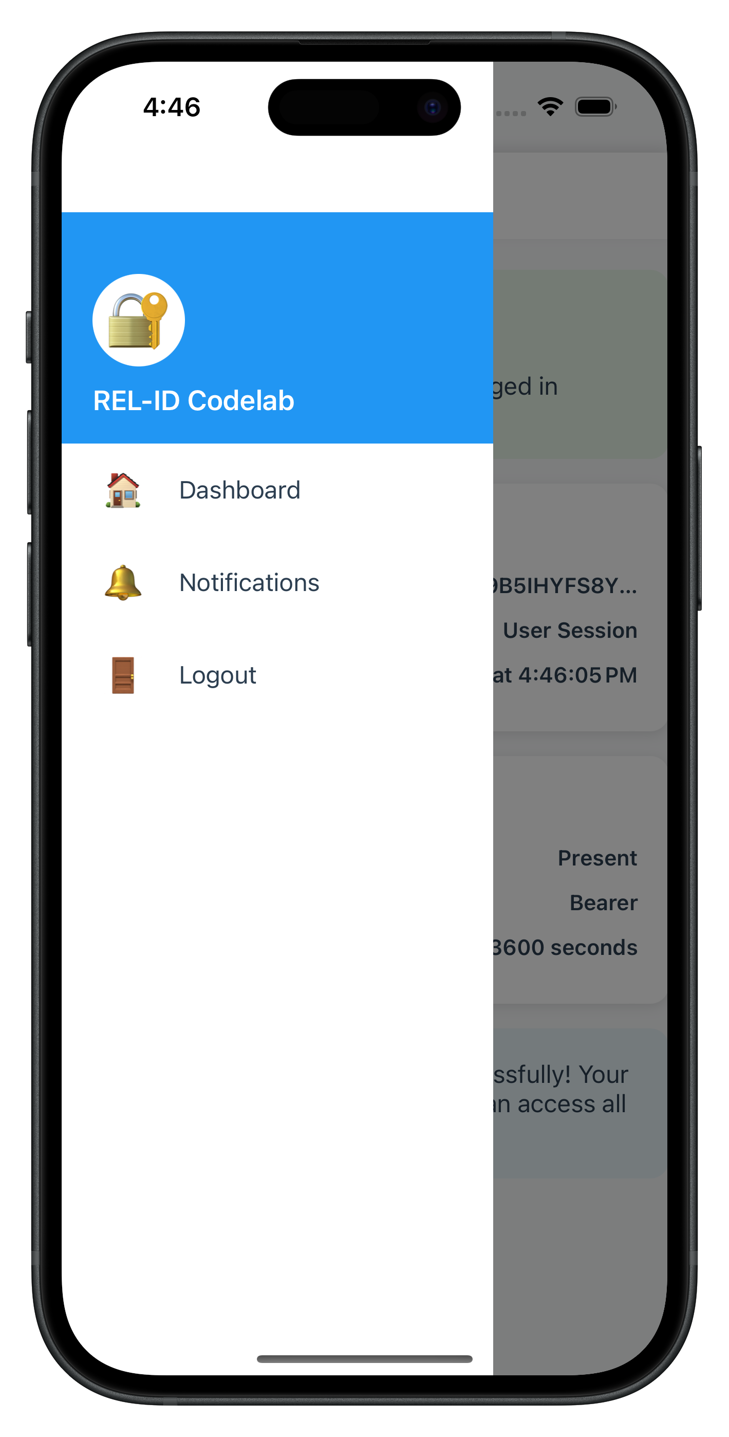 Get Notifications Dashboard Menu